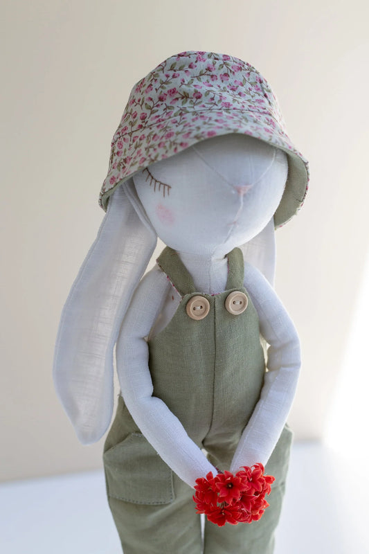 Joy Bunny With Dungarees Sewing Pattern