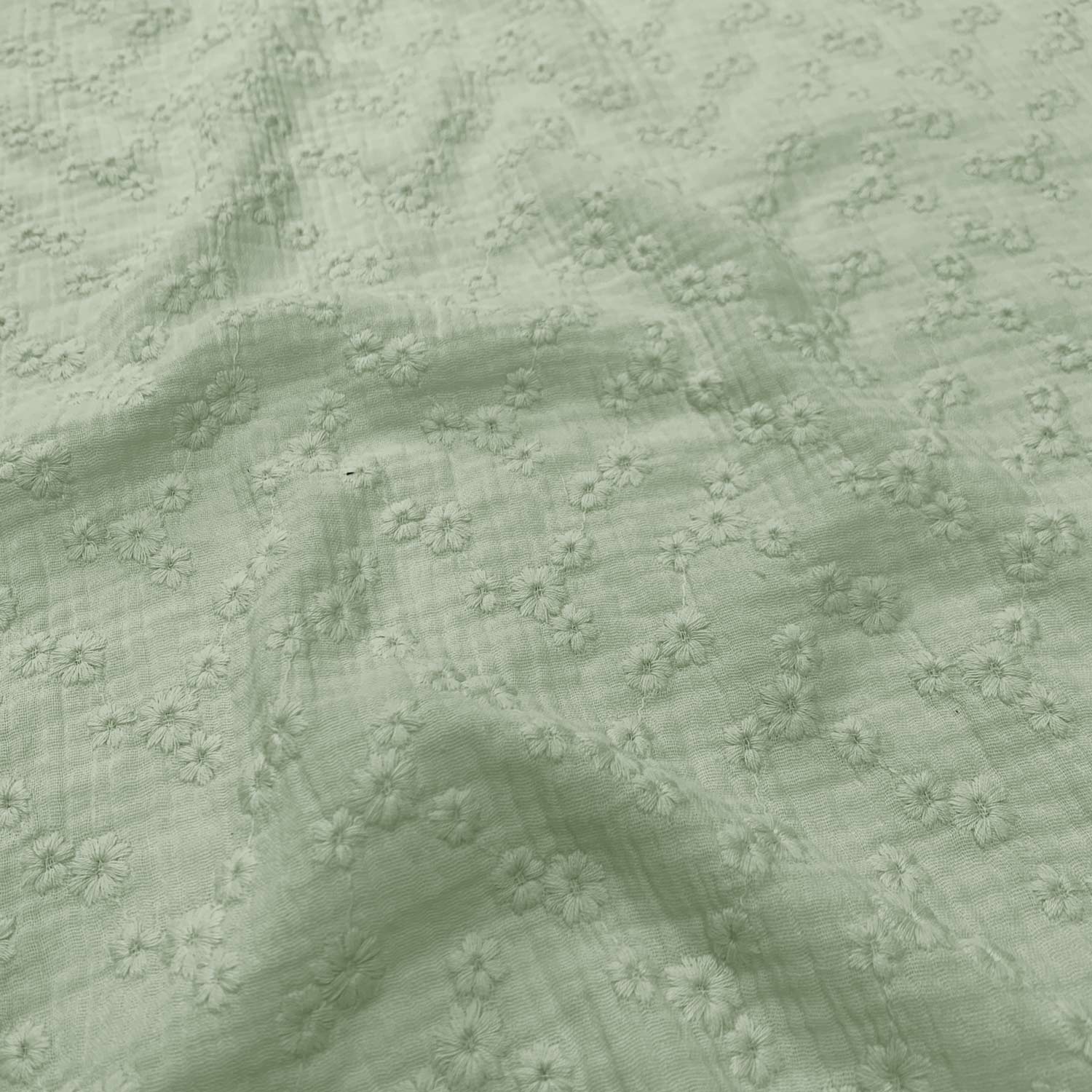 Double Gauze Embroidered