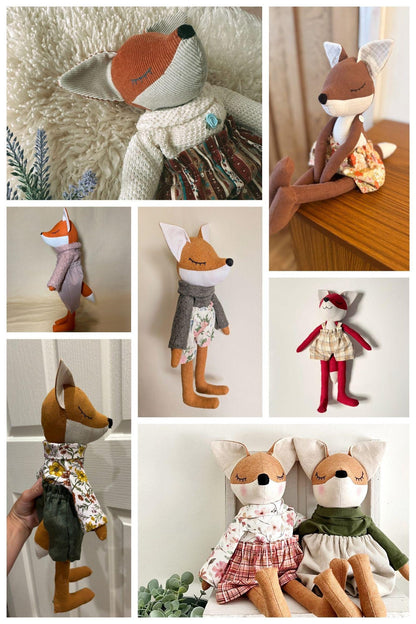 Mapple Fox Sewing Pattern
