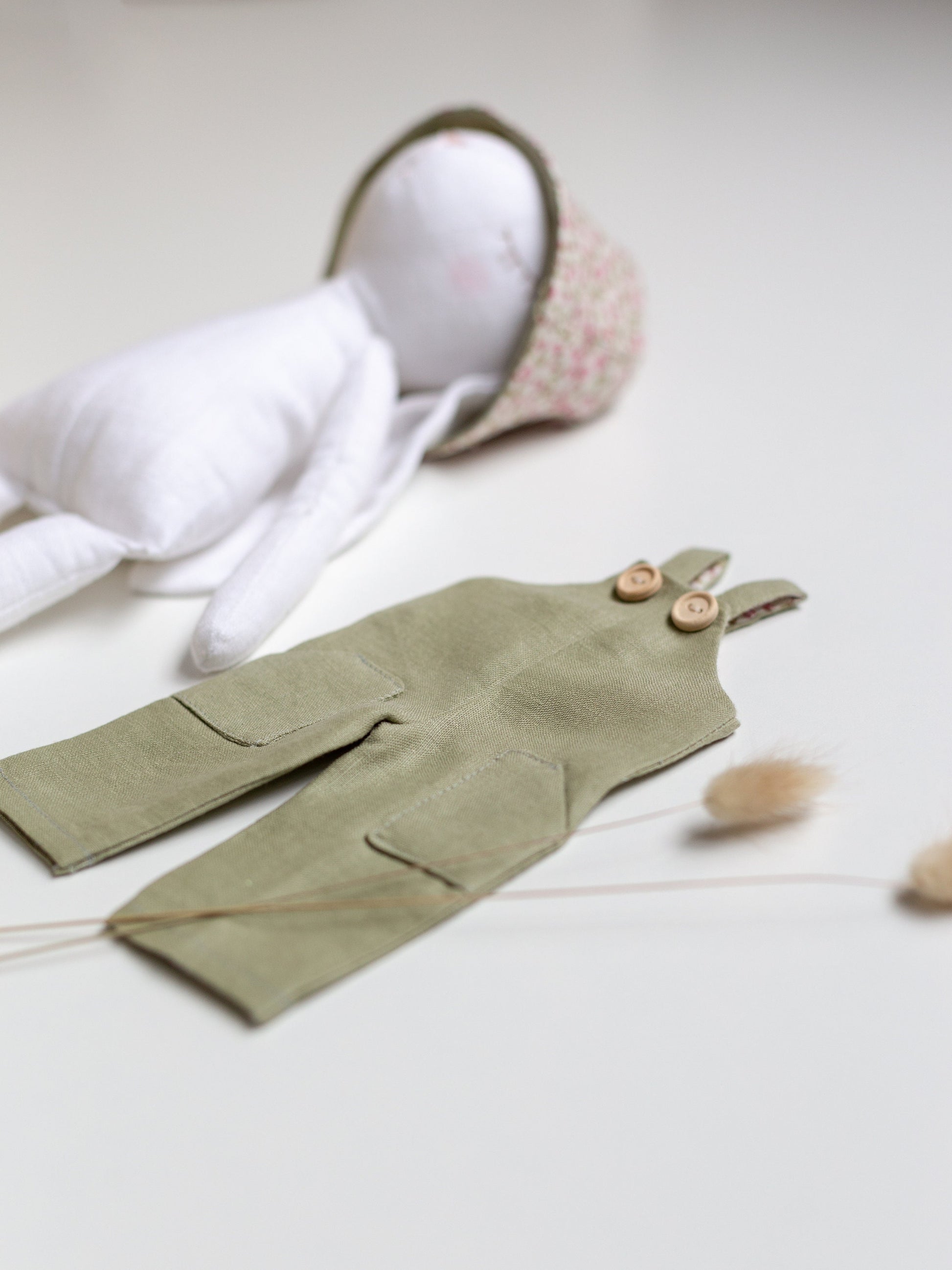 Joy Doll Dungarees and Hat Sewing Pattern