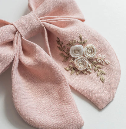 Rose Bow Sewing Pattern