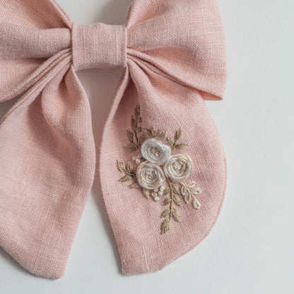 Rose Bow Sewing Pattern