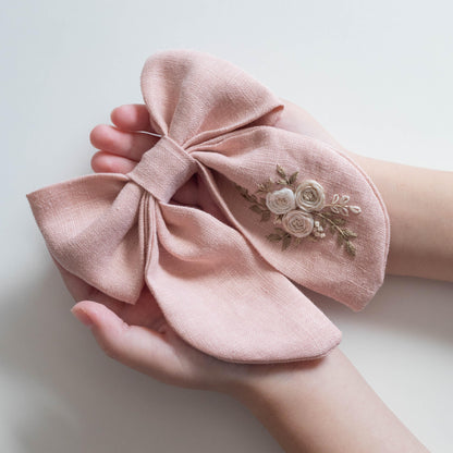 Rose Bow Sewing Pattern