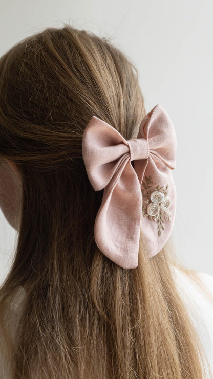 Rose Bow Sewing Pattern