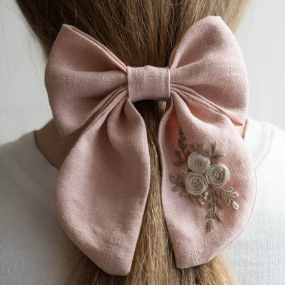 Rose Bow Sewing Pattern
